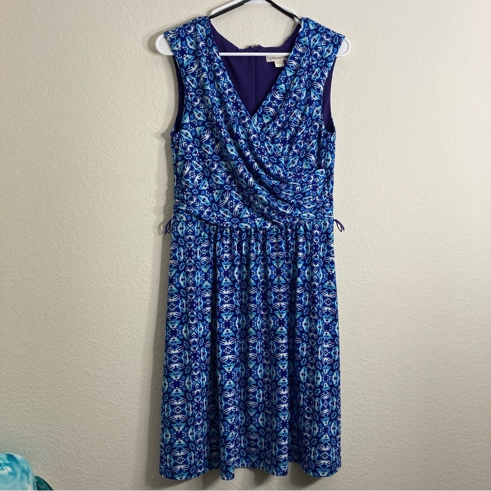 ColdWater Creek Dress - Blue/Purple - Size 6